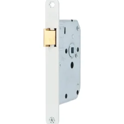 Nemef Cilinderslot Insteekslot Slot Voor Binnendeur 1269/3 - Zwart - 55mm
