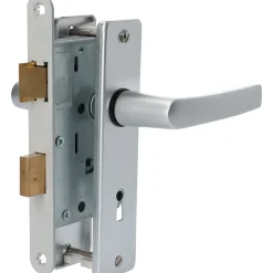 Nemef Deurslot Insteekslot Slot Voor Binnendeur 1266/94 - Aluminium