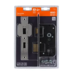 Nemef Insteekslot Veiligheidsslot Slot Voor Buitendeur 4139/17 - Zwart - 72mm