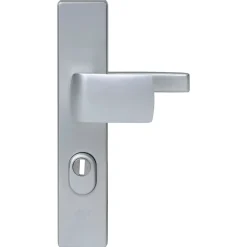Nemef Veiligheidsbeslag voor Deur 3415-II - Aluminium - SKG*** Kerntrekbeveiliging Vaste Knop - PC72mm