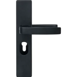 Nemef Veiligheidsbeslag voor Deur 3417-II - Aluminium Zwart - SKG*** Kerntrekbeveiliging - PC55mm