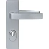 Nemef Veiligheidsbeslag voor Deur 3407-II - Aluminium Zilver - SKG*** Kerntrekbeveiliging - PC72mm