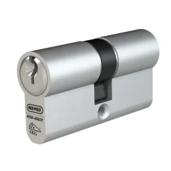 Nemef Veiligheidscilinder 132/9P 60 mm SKG*** - met Boorbeveiliging - met Gevarenfunctie - 3 Sleutels