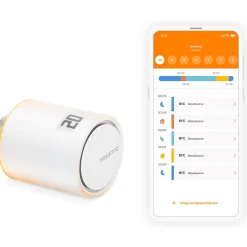 NETATMO Extra Intelligente Thermostaatkop Wit Rechthoekig Binnenkant