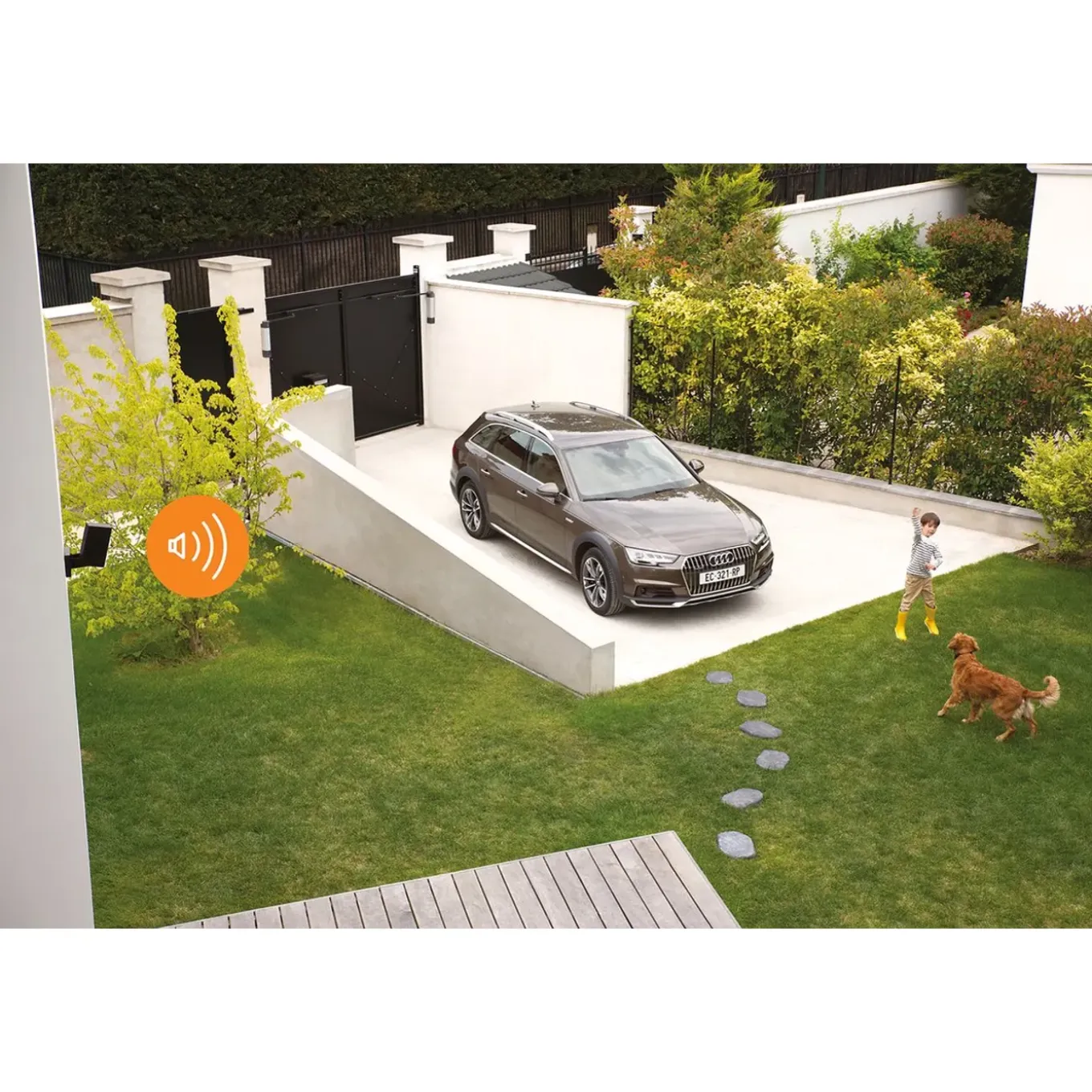Netatmo Slimme Buitencamera Met Sirene (wit)