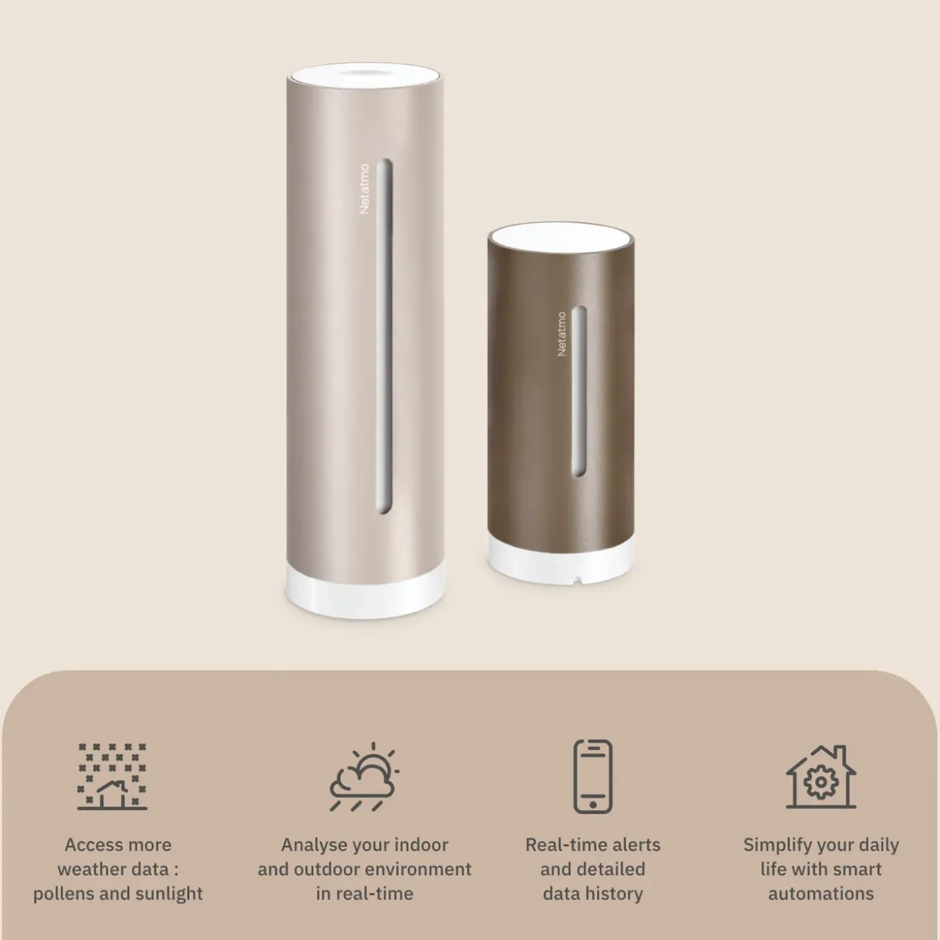 Netatmo Smart Weather Station Original (sand)