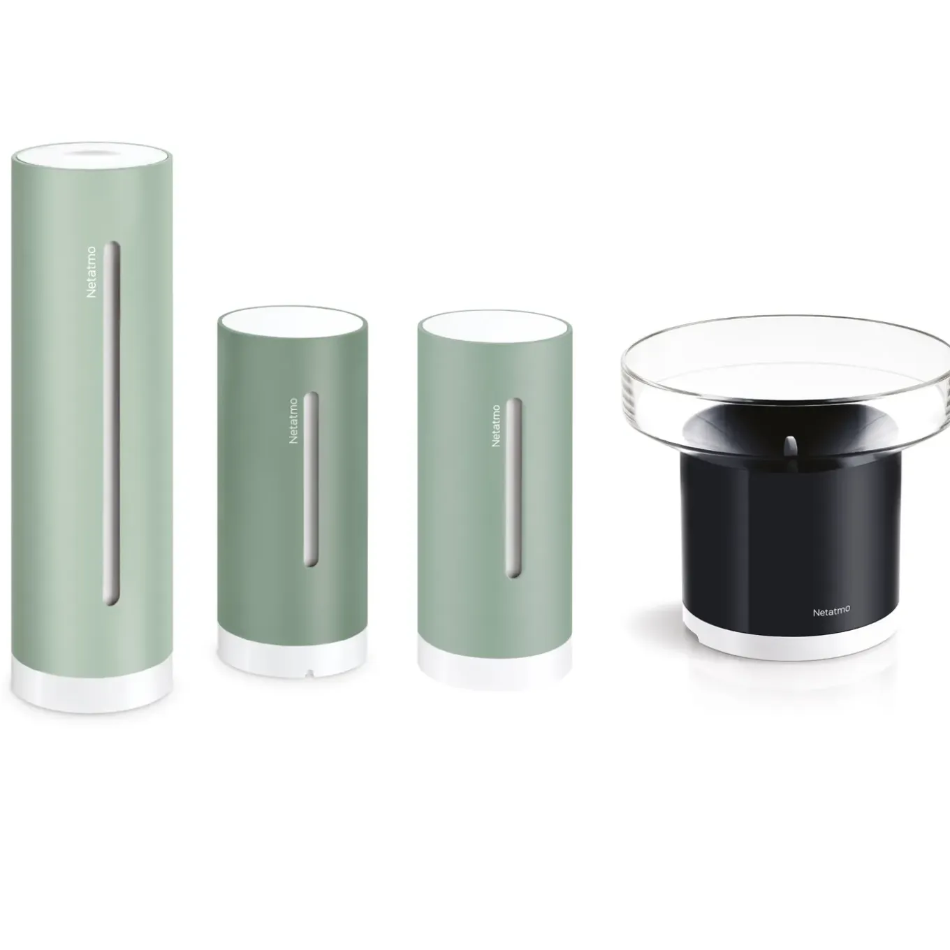 Netatmo Weerstation Original + Binnenmodule 2e Generatie + Regenmeter - Munt