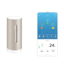Netatmo Weerstation Original + Binnenmodule 2e Generatie + Nrs-ww Behuizing - Zand