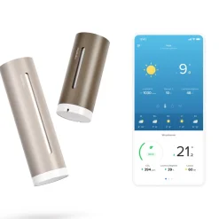 Netatmo Weerstation Original + Binnenmodule 2e Generatie + Nrs-ww Behuizing - Zand