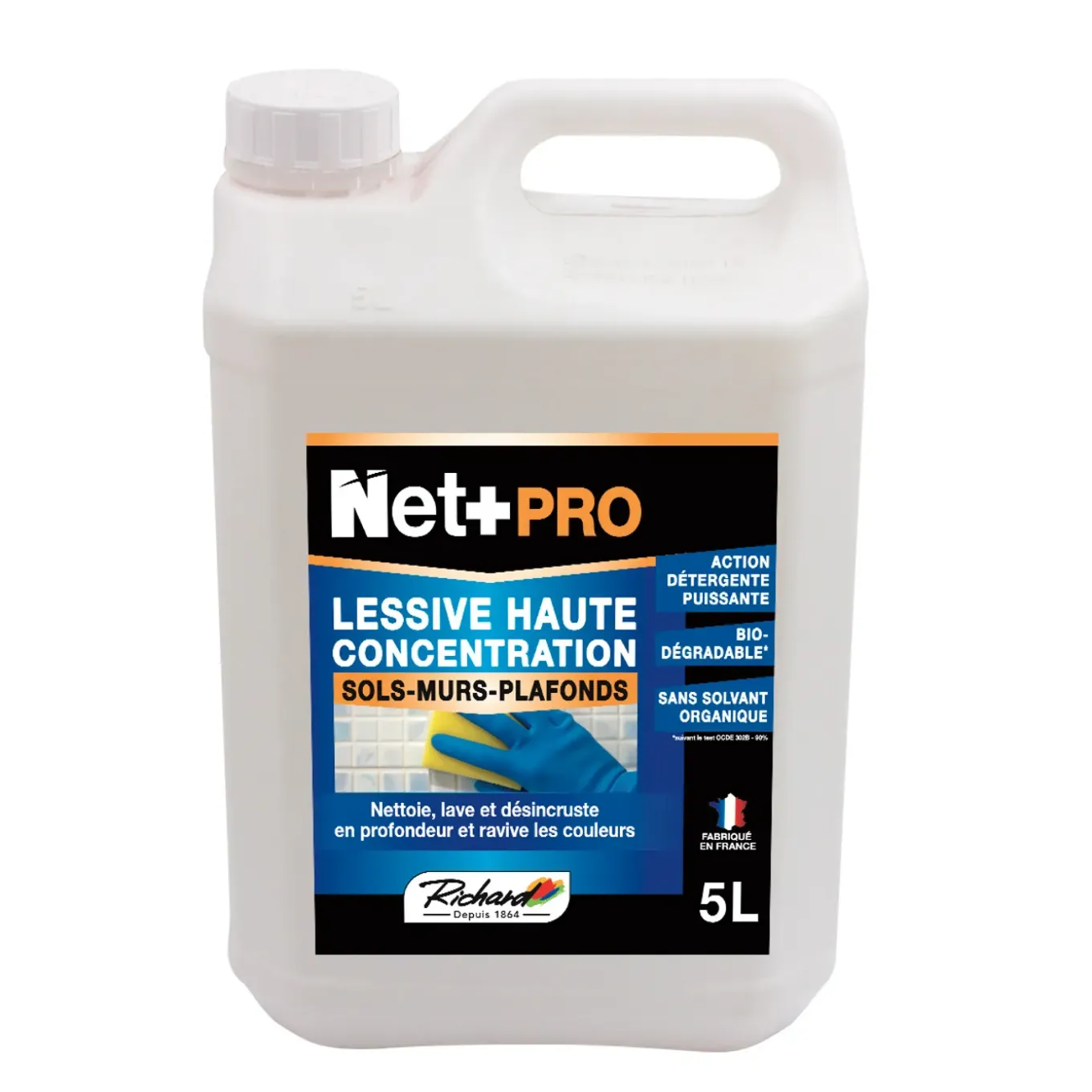 Net+ Pro Reinigingsmiddel Met Hoge Concentratie - Richard - 5 L
