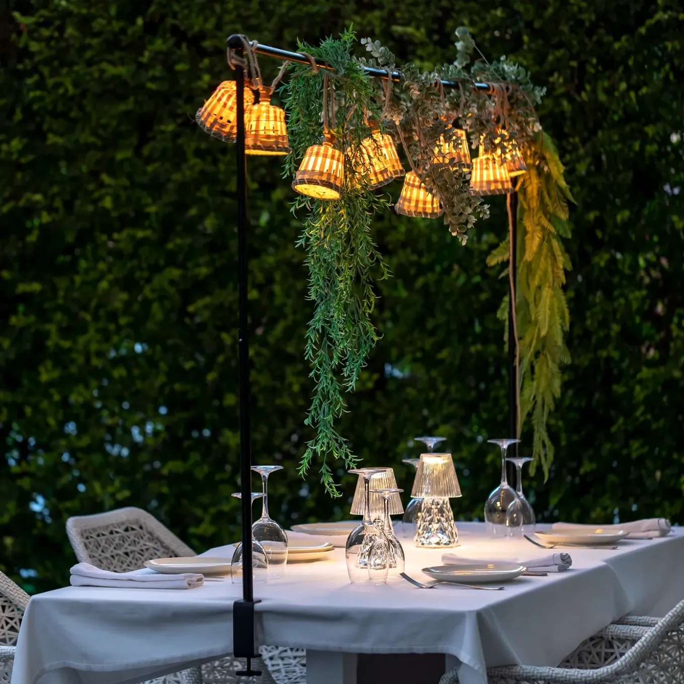 Newgarden lichtsnoer Aurora jute 8m 2W