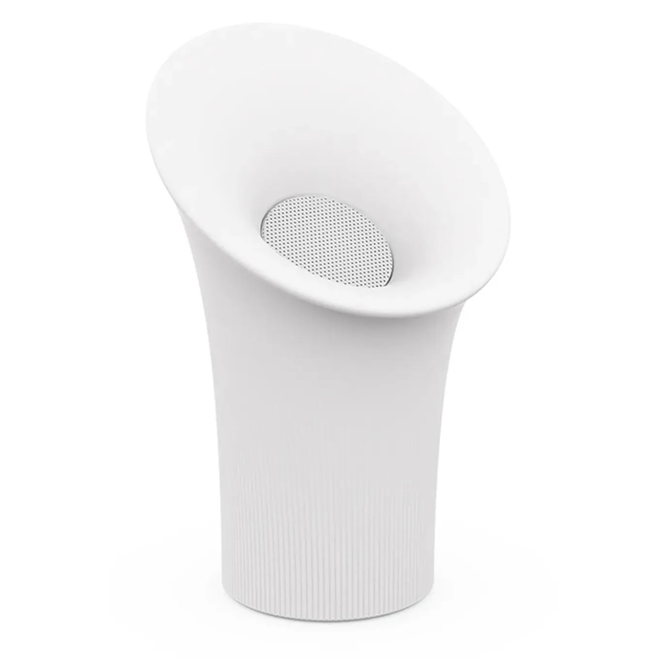 Newgarden tuinlamp met speaker Nipper wit 40cm