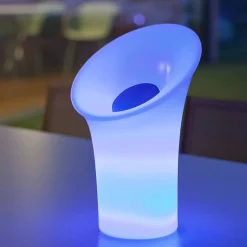 Newgarden tuinlamp met speaker Nipper wit 40cm
