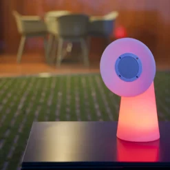 Newgarden tuinlamp met speaker Pipa wit 35cm