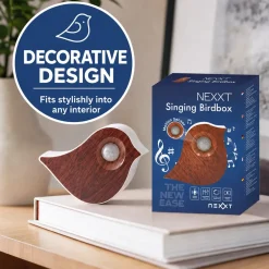 Nexxt Vogelgeluiden Vogel - Met Sensor - Hout