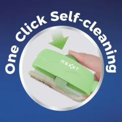Nexxt Zelfreinigende Huisdierkam Met Rvs Tanden