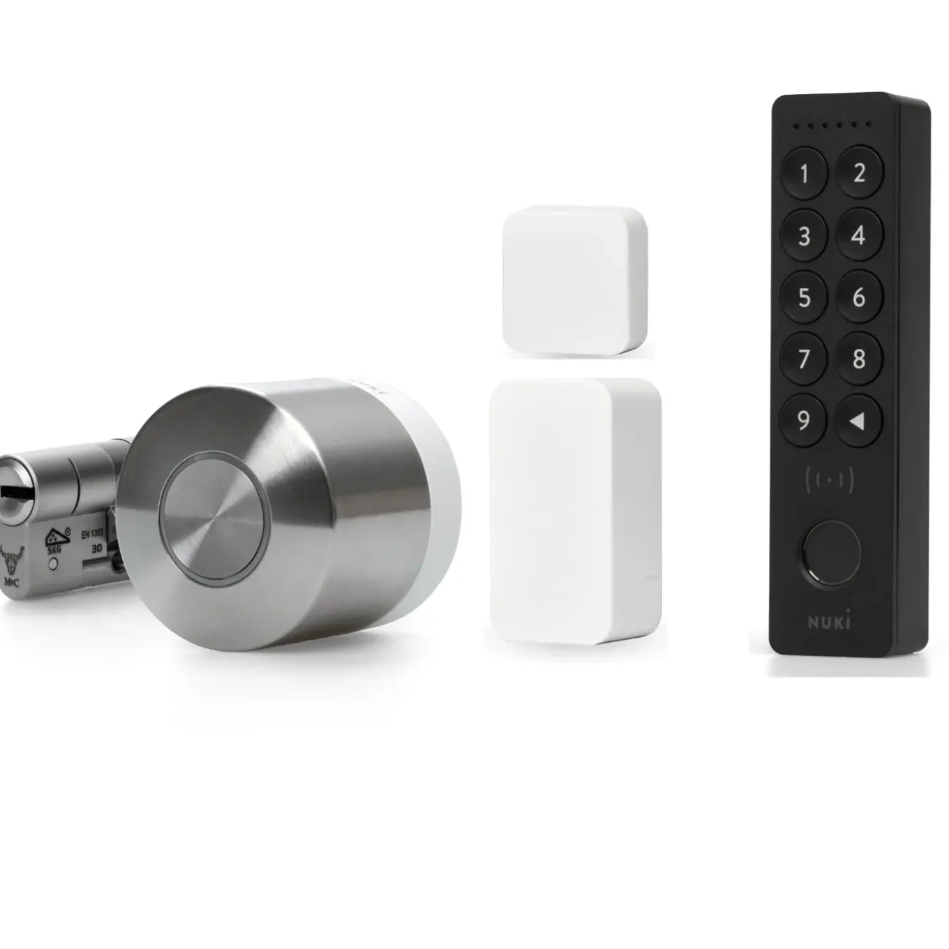 Nuki - Slim Deurslot - Smart Lock Ultra - Keypad 2.0 Nfc - Deursensor