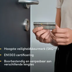 Nuki - Slim Deurslot - Smart Lock Ultra - Keypad 2.0 Nfc - Deursensor