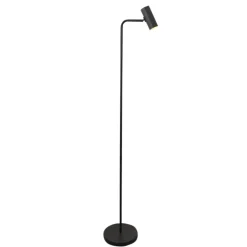 Olucia - Carlos - Vloerlamp - Zwart