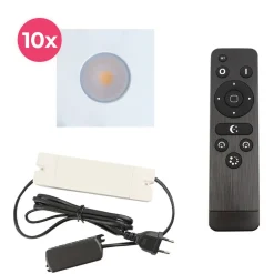 Olucia - Dico - Inbouw Veranda Lamp - Wit - 10l