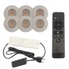 Olucia - Dico - Inbouw Veranda Lamp - Chroom - 6l