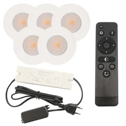Olucia - Dico - Inbouw Veranda Lamp - Wit - 5l