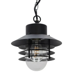 Olucia - Felice - Buitenhanglamp - Zwart