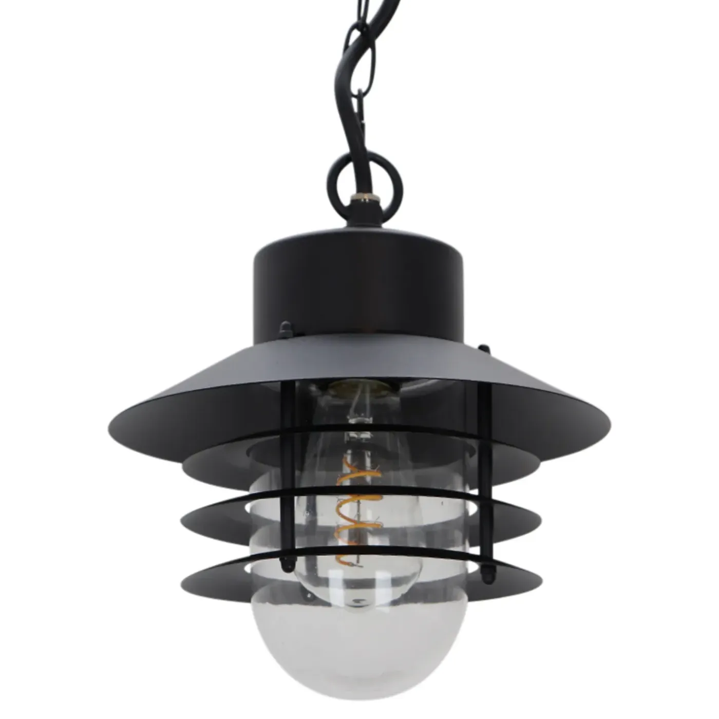 Olucia - Felice - Buitenhanglamp - Zwart