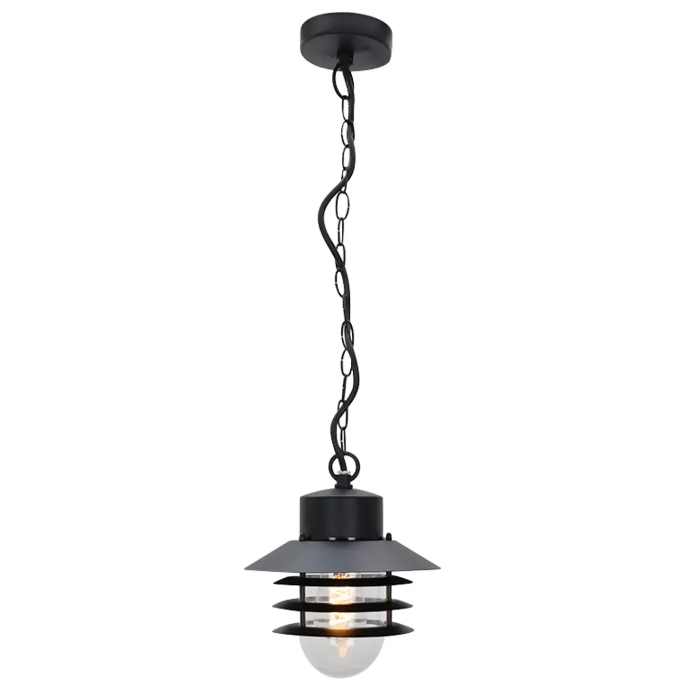Olucia - Felice - Buitenhanglamp - Zwart
