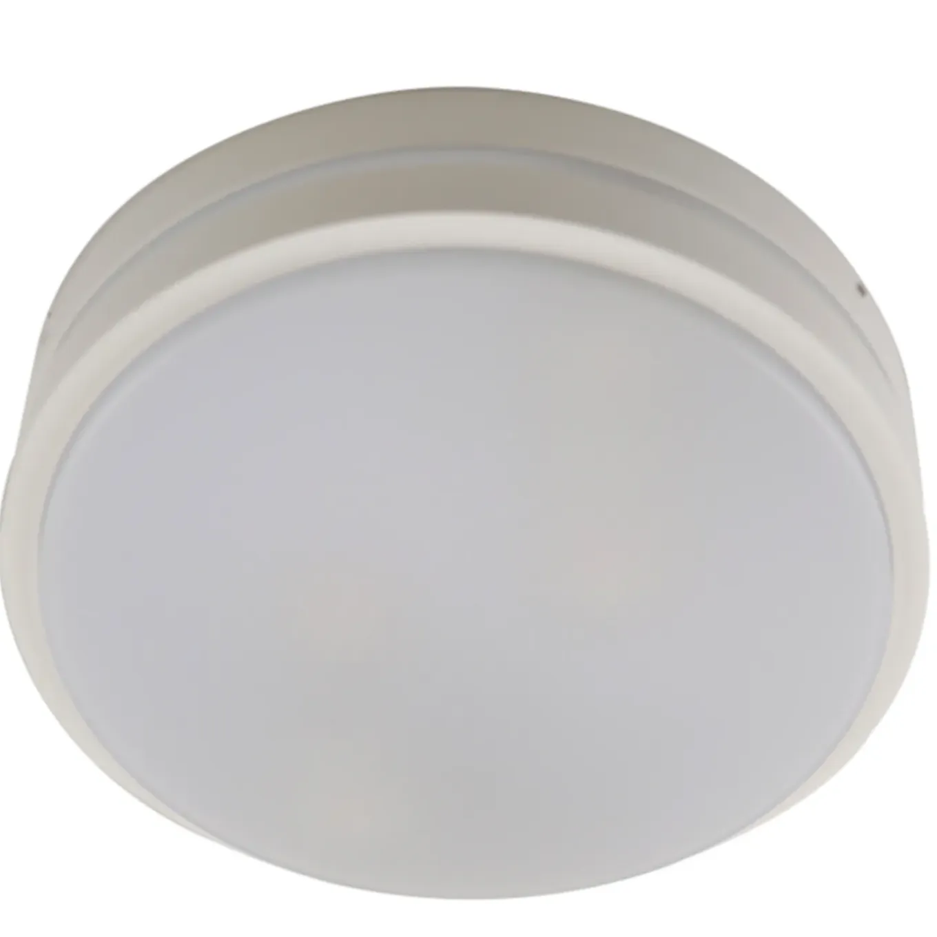 Olucia - James - Buitenplafondlamp - Wit