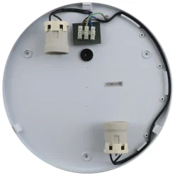 Olucia - James - Buitenplafondlamp - Wit