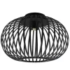 Olucia - Lieve - Badkamer Plafondlamp - Zwart