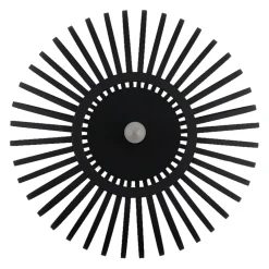Olucia - Lieve - Badkamer Plafondlamp - Zwart