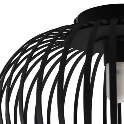Olucia - Lieve - Badkamer Plafondlamp - Zwart