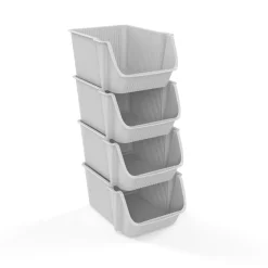 Opbergtoren 4 Mandjes - Kleur Offwhite