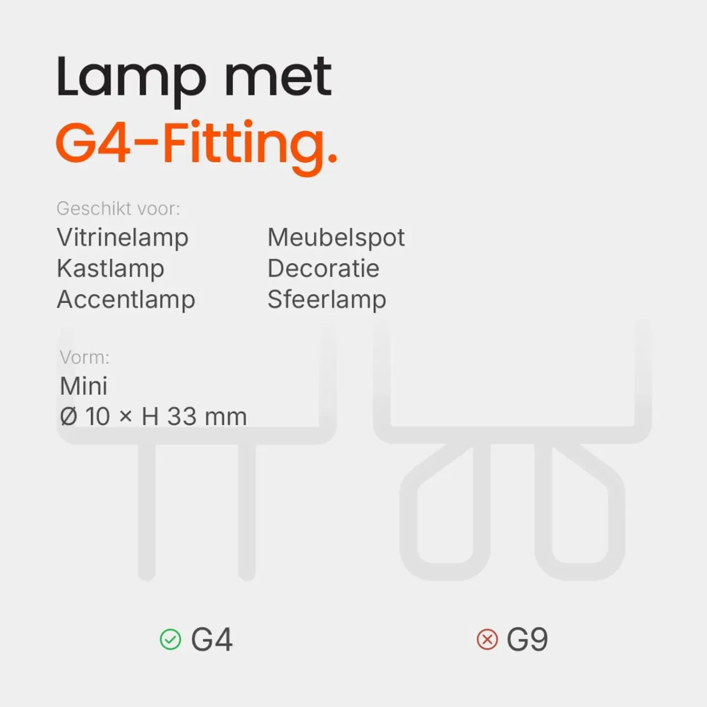 OSRAM Halogeen Insteeklamp Gy6.35 - 5w 55lm 2800k 12v - Warm Wit Licht - Dimbaar - 1 Stuk