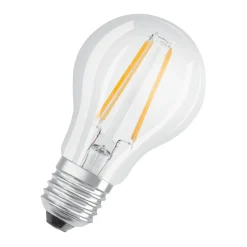 Osram Ledfilamentlamp Peertje Retrofit - D6cm - Warm Wit - E27 - 6,5W - 2 stuks