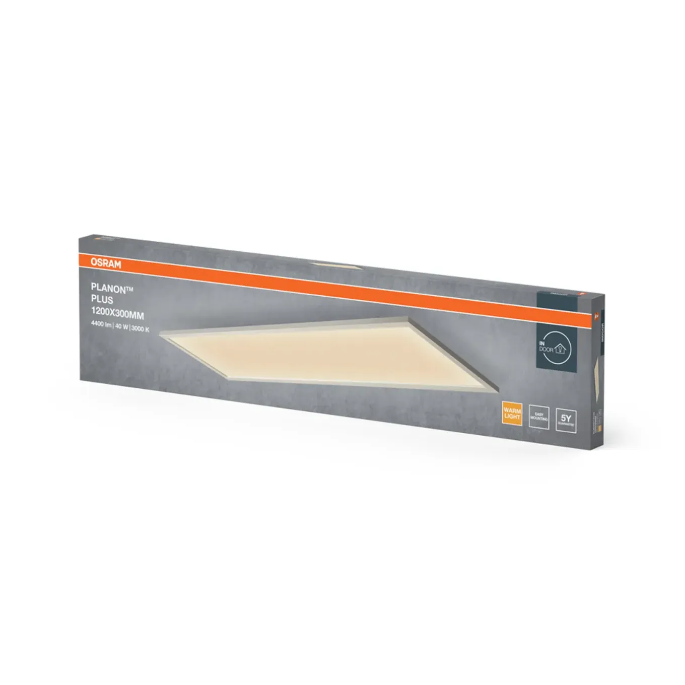 Osram Plafondlamp Planon Plus - Wit - 120x30cm - Warm Wit - 36W