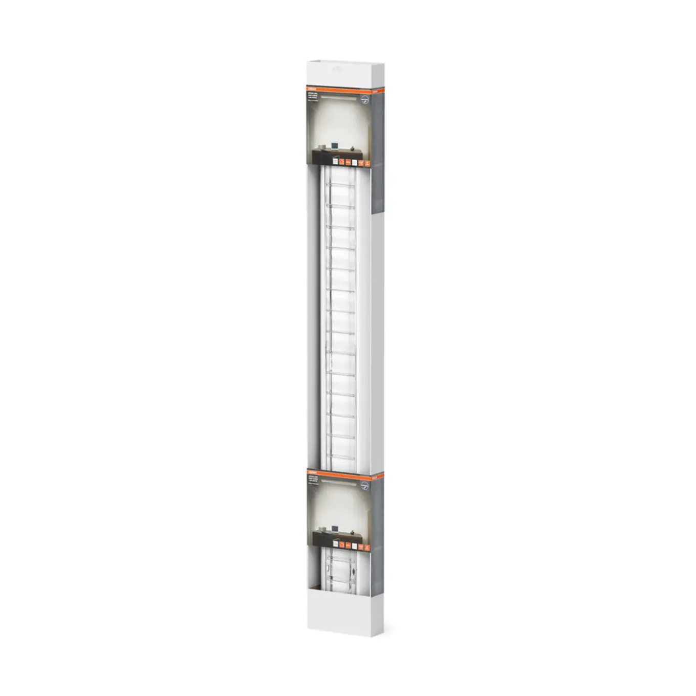 Osram Rasterarmatuur Office Line Grid Curve - 120cm - Grijs - Koel Wit - 40W