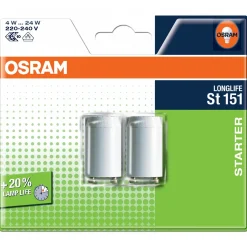 Osram Starter 151 Longlife serieschakeling voor 230V AC set van 2