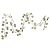 Othmar Decorations Kerstboom Slinger - Bladeren - Goud- 2 M