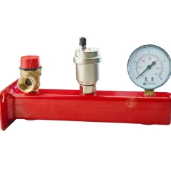 Ottone 3/4" veiligheidsgroep stang boiler verwarmer tot 50kw 6BAR