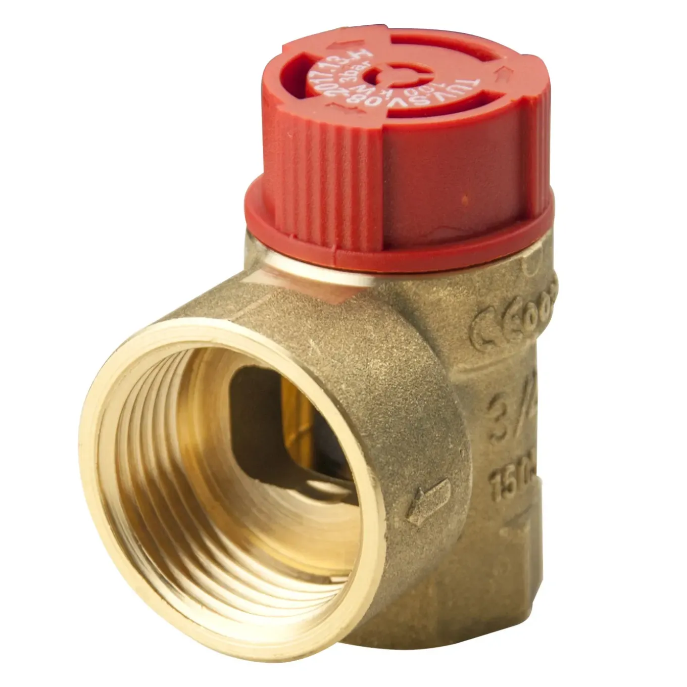 Ottone 3/4" x 1" drukverlagende klep vrouwtje 3 BAR