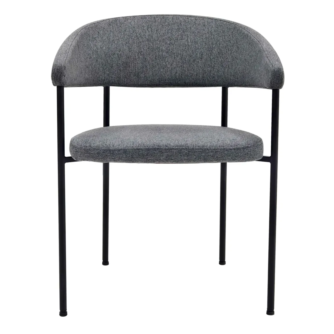 Oviala Adele Set Van 2 Fauteuils Van Multiplex En Roestkleurige Stof