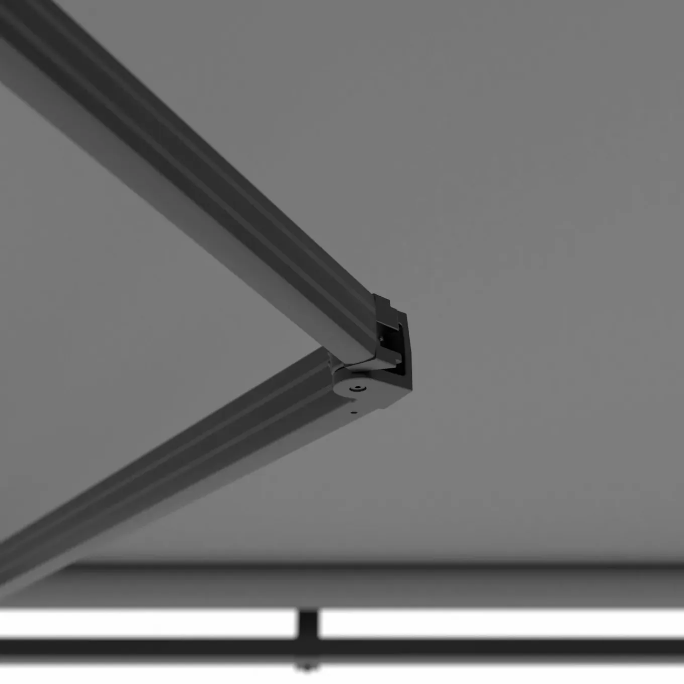 Oviala Ouessant Elektrische Zonnescherm Van 4x3m In Antraciet Aluminium