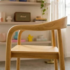 Oviala Set Van 2 Stoelen In Scandinavische Stijl In Natuurlijk Iepenhout Ela Eiken