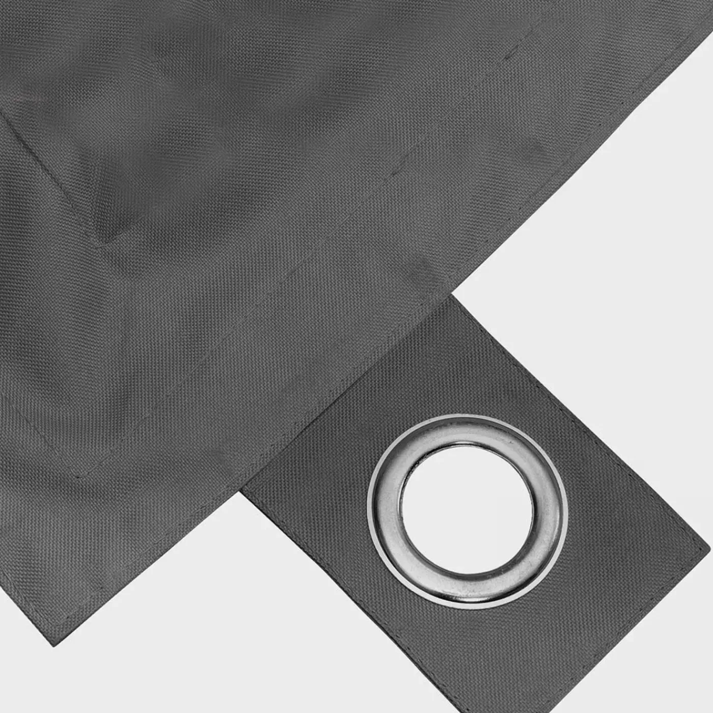 Oviala Solys Polyester Grijze Tuinpoef 180 X 145 Cm