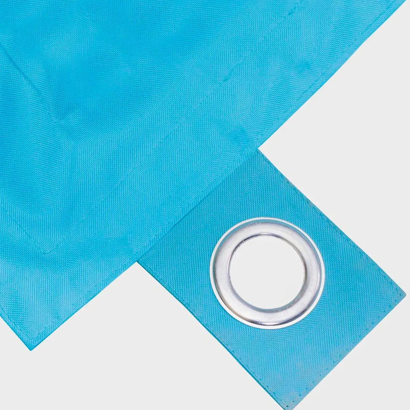 Oviala Solys Polyester Tuinpoef Azuurblauw 180 X 145 Cm