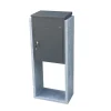VASP Pakketbrievenbus Torino AN - Natuursteen en Staal - Antraciet - 44x105x25cm