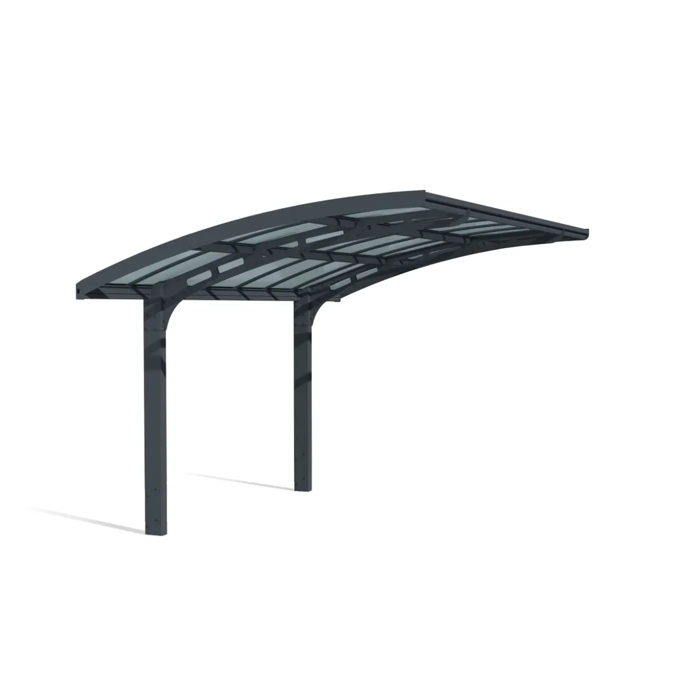 Palram | Canopia - Carport Arizona Breeze - Donkergrijs - 495x290cm